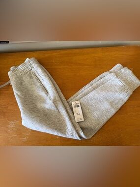 Abercrombie & Fitch Kids Light Gray Sweat Joggers